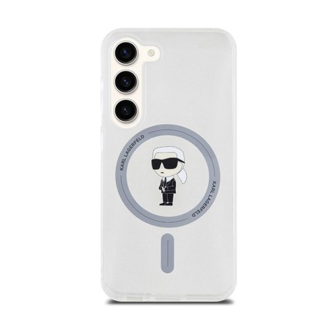 Karl Lagerfeld IML Ikonik MagSafe - Etui Samsung Galaxy S24 (przezroczysty) Karl Lagerfeld IML Ikonik MagSafe - Etui Samsung Galaxy S24 (przezroczysty)
