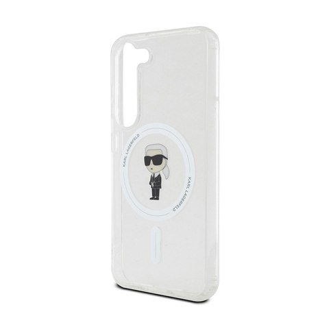 Karl Lagerfeld IML Ikonik MagSafe - Etui Samsung Galaxy S24 (przezroczysty) Karl Lagerfeld IML Ikonik MagSafe - Etui Samsung Galaxy S24 (przezroczysty)