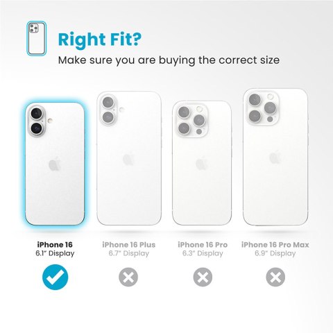 Speck Presidio2 Grip ClickLock & MagSafe - Etui iPhone 16 (Coastal Blue / Dust Grey / White) Speck Presidio2 Grip ClickLock & MagSafe - Etui iPhone 16 (Coastal Blue / Dust Grey / White)