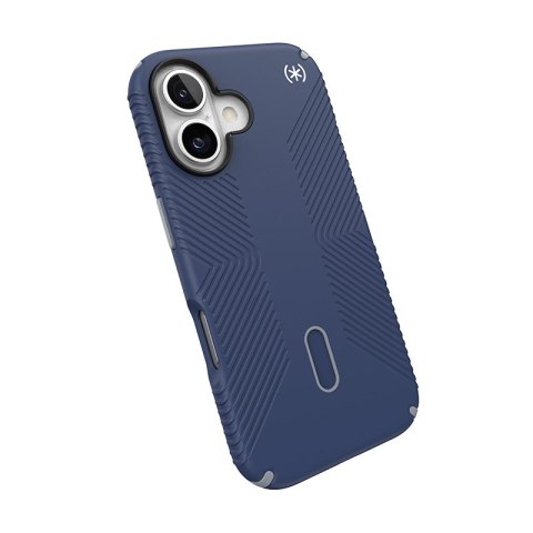 Speck Presidio2 Grip ClickLock & MagSafe - Etui iPhone 16 (Coastal Blue / Dust Grey / White) Speck Presidio2 Grip ClickLock & MagSafe - Etui iPhone 16 (Coastal Blue / Dust Grey / White)