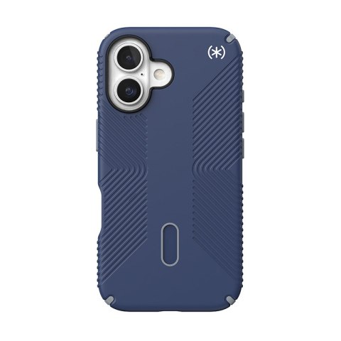 Speck Presidio2 Grip ClickLock & MagSafe - Etui iPhone 16 (Coastal Blue / Dust Grey / White) Speck Presidio2 Grip ClickLock & MagSafe - Etui iPhone 16 (Coastal Blue / Dust Grey / White)