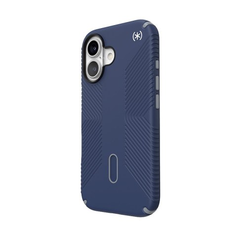 Speck Presidio2 Grip ClickLock & MagSafe - Etui iPhone 16 (Coastal Blue / Dust Grey / White) Speck Presidio2 Grip ClickLock & MagSafe - Etui iPhone 16 (Coastal Blue / Dust Grey / White)