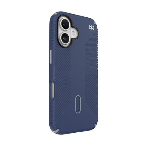Speck Presidio2 Grip ClickLock & MagSafe - Etui iPhone 16 (Coastal Blue / Dust Grey / White) Speck Presidio2 Grip ClickLock & MagSafe - Etui iPhone 16 (Coastal Blue / Dust Grey / White)