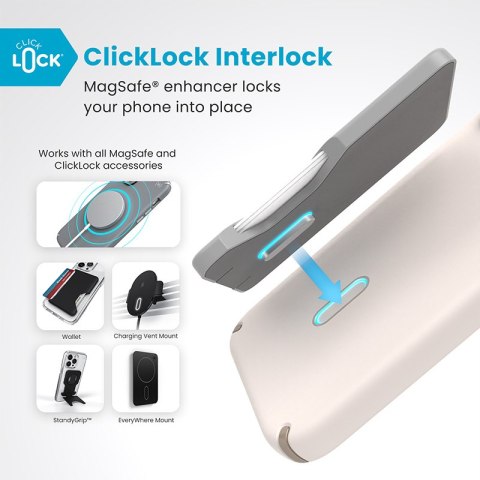 Speck Presidio2 Pro ClickLock & MagSafe - Etui iPhone 16 Plus (Bleached Bone / Heirloom Gold / Hazel Brown) Speck Presidio2 Pro ClickLock & MagSafe - Etui iPhone 16 Plus (Bleached Bone / Heirloom Gold / Hazel Brown)