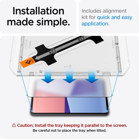 Spigen GLAS.TR EZ FIT - Szkło hartowane do iPad Pro 13" (M4, 2024) (Przezroczysty) Spigen GLAS.TR EZ FIT - Szkło hartowane do iPad Pro 13" (M4, 2024) (Przezroczysty)