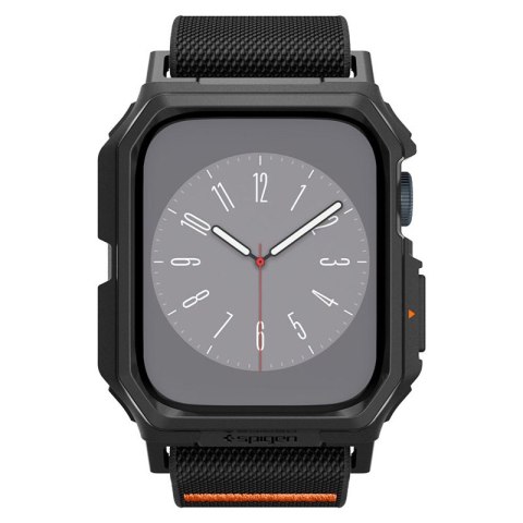 Spigen Lite Fit "Pro" - Etui z paskiem do Apple Watch 4/5/6/7/8/9/SE 44/45 mm (Matte Black) Spigen Lite Fit "Pro" - Etui z paskiem do Apple Watch 4/5/6/7/8/9/SE 44/45 mm (Matte Black)