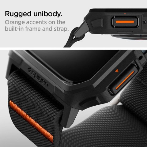 Spigen Lite Fit "Pro" - Etui z paskiem do Apple Watch 4/5/6/7/8/9/SE 44/45 mm (Matte Black) Spigen Lite Fit "Pro" - Etui z paskiem do Apple Watch 4/5/6/7/8/9/SE 44/45 mm (Matte Black)