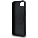 Guess 4G Circle Classic Logo MagSafe - Etui do iPhone 16e (czarny)