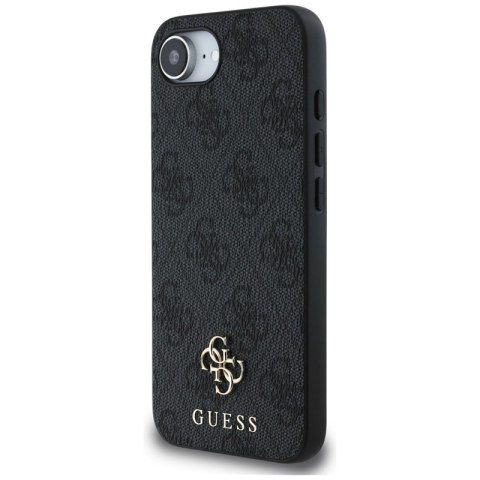 Guess 4G Small 4G and Classic MagSafe - Etui do iPhone 16e (czarny) Guess 4G Small 4G and Classic MagSafe - Etui do iPhone 16e (czarny)