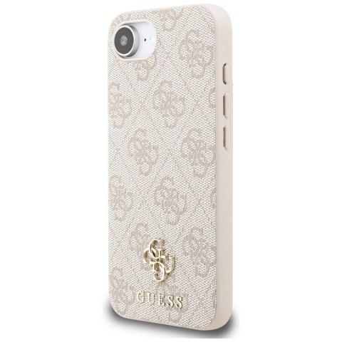 Guess 4G Small 4G and Classic MagSafe - Etui do iPhone 16e (różowy) Guess 4G Small 4G and Classic MagSafe - Etui do iPhone 16e (różowy)