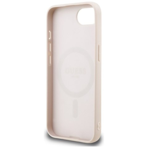 Guess 4G Small 4G and Classic MagSafe - Etui do iPhone 16e (różowy) Guess 4G Small 4G and Classic MagSafe - Etui do iPhone 16e (różowy)