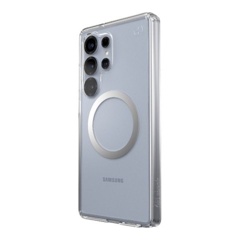 Speck Presidio Perfect-Clear Magnet - Etui Samsung Galaxy S25 Ultra MagSafe (Clear / Chrome Finish / Serene Silver) Speck Presidio Perfect-Clear Magnet - Etui Samsung Galaxy S25 Ultra MagSafe (Clear / Chrome Finish / Serene Silver)