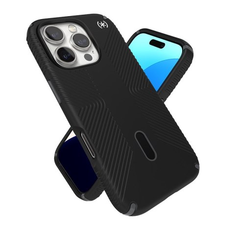Speck Presidio2 Grip ClickLock & MagSafe - Etui iPhone 16 Pro (Black / Slate Grey / White) Speck Presidio2 Grip ClickLock & MagSafe - Etui iPhone 16 Pro (Black / Slate Grey / White)