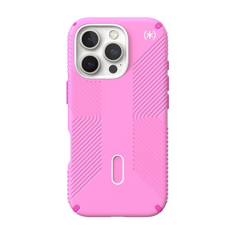 Speck Presidio2 Grip ClickLock & MagSafe - Etui iPhone 16 Pro (True Pink / Shocking Pink / White) Speck Presidio2 Grip ClickLock & MagSafe - Etui iPhone 16 Pro (True Pink / Shocking Pink / White)