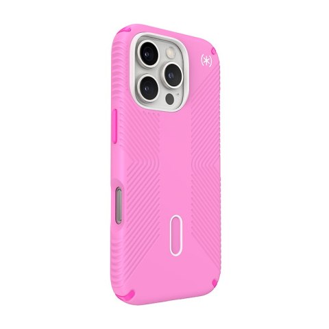 Speck Presidio2 Grip ClickLock & MagSafe - Etui iPhone 16 Pro (True Pink / Shocking Pink / White) Speck Presidio2 Grip ClickLock & MagSafe - Etui iPhone 16 Pro (True Pink / Shocking Pink / White)