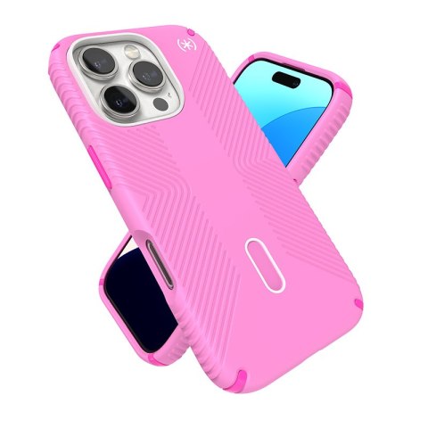 Speck Presidio2 Grip ClickLock & MagSafe - Etui iPhone 16 Pro (True Pink / Shocking Pink / White) Speck Presidio2 Grip ClickLock & MagSafe - Etui iPhone 16 Pro (True Pink / Shocking Pink / White)