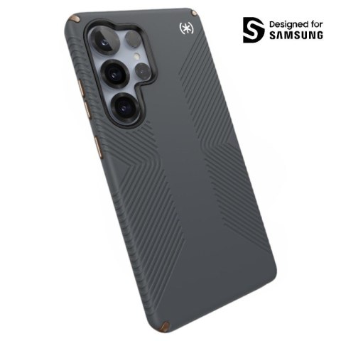 Speck Presidio2 Grip Magnet - Etui Samsung Galaxy S25 Ultra MagSafe (Charcoal Grey/Cool Bronze/White) Speck Presidio2 Grip Magnet - Etui Samsung Galaxy S25 Ultra MagSafe (Charcoal Grey/Cool Bronze/White)