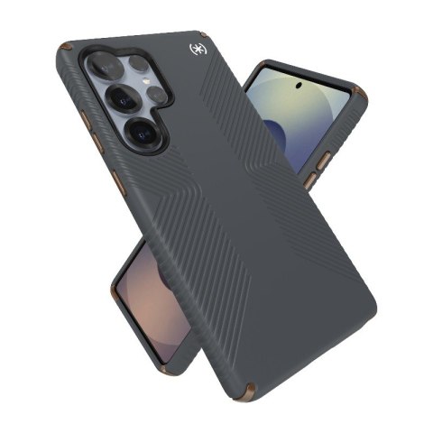 Speck Presidio2 Grip Magnet - Etui Samsung Galaxy S25 Ultra MagSafe (Charcoal Grey/Cool Bronze/White) Speck Presidio2 Grip Magnet - Etui Samsung Galaxy S25 Ultra MagSafe (Charcoal Grey/Cool Bronze/White)