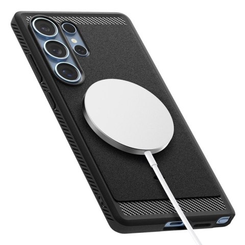 Spigen Rugged Armor Mag MagSafe - Etui do Samsung Galaxy S25 Ultra (Matte Black) Spigen Rugged Armor Mag MagSafe - Etui do Samsung Galaxy S25 Ultra (Matte Black)