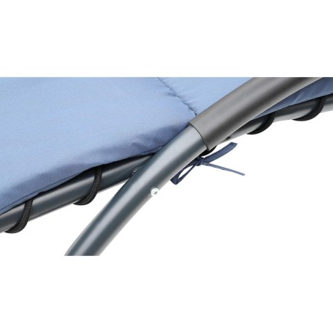 LEŻAK FOTEL Z PARASOLEM BERGAMO 200x125x180CM GRANAT LEŻAK FOTEL Z PARASOLEM BERGAMO 200x125x180CM GRANAT