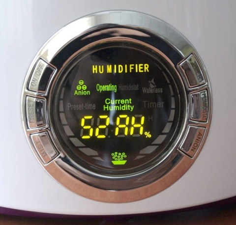 Nawilżacz powietrza ELDOM NU5 Jonizator + Higrometr / 1 FILTR W ZESTAWIE Nawilżacz powietrza ELDOM NU5 Jonizator + Higrometr / 1 FILTR W ZESTAWIE
