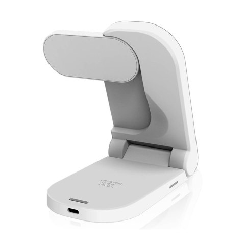STM ChargeTree MAG - Mobilna ładowarka bezprzewodowa 3w1 z MagSafe (biały) STM ChargeTree MAG - Mobilna ładowarka bezprzewodowa 3w1 z MagSafe (biały)