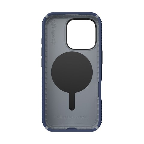 Speck Presidio2 Grip ClickLock & MagSafe - Etui iPhone 16 Pro (Coastal Blue / Dust Grey / White) Speck Presidio2 Grip ClickLock & MagSafe - Etui iPhone 16 Pro (Coastal Blue / Dust Grey / White)