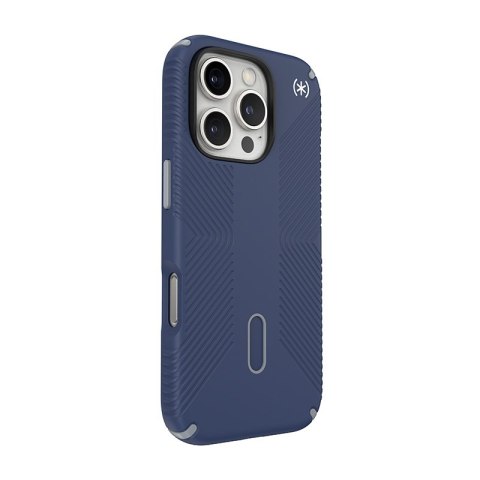 Speck Presidio2 Grip ClickLock & MagSafe - Etui iPhone 16 Pro (Coastal Blue / Dust Grey / White) Speck Presidio2 Grip ClickLock & MagSafe - Etui iPhone 16 Pro (Coastal Blue / Dust Grey / White)
