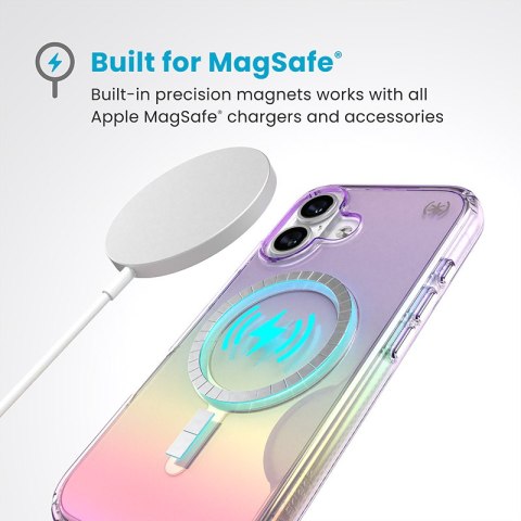 Speck Presidio2 Lux MagSafe - Etui iPhone 16 (Amazing Purple / Clear) Speck Presidio2 Lux MagSafe - Etui iPhone 16 (Amazing Purple / Clear)