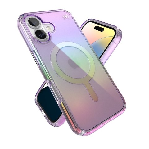 Speck Presidio2 Lux MagSafe - Etui iPhone 16 (Amazing Purple / Clear) Speck Presidio2 Lux MagSafe - Etui iPhone 16 (Amazing Purple / Clear)
