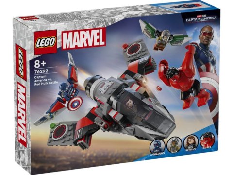 LEGO 76292 Marvel Super Heroes - Kapitan Ameryka kontra Czerwony Hulk bitwa LEGO 76292 Marvel Super Heroes - Kapitan Ameryka kontra Czerwony Hulk bitwa
