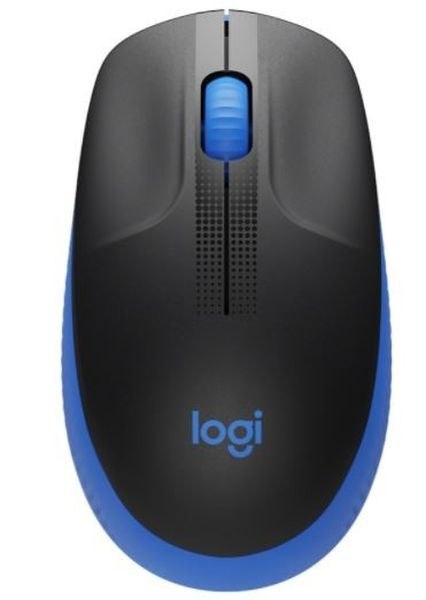 Mysz Bezprzewodowa LOGITECH M190 Niebieski Mysz Bezprzewodowa LOGITECH M190 Niebieski