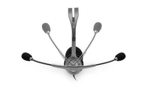 Słuchawki z mikrofonem LOGITECH H110 Stereo Headset Czarny Słuchawki z mikrofonem LOGITECH H110 Stereo Headset Czarny