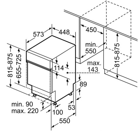 Zmywarka do zabudowy BOSCH SPI4HMS49E