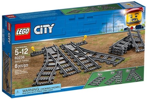LEGO 60238 City - Zwrotnice LEGO 60238 City - Zwrotnice