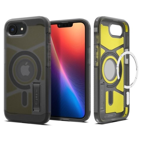 Spigen Tough Armor Mag MagSafe - Etui do iPhone 16e (Frost Black) Spigen Tough Armor Mag MagSafe - Etui do iPhone 16e (Frost Black)