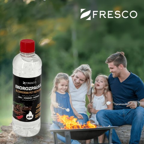 Żelowa eko-rozpałka 0,5L do grilla FRESCO bezzapachowa