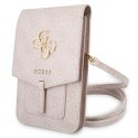 Guess 4G Big Metal Logo Phone Bag - Torba z przegrodą na smartfona (różowy)