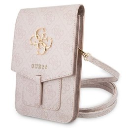 Guess 4G Big Metal Logo Phone Bag - Torba z przegrodą na smartfona (różowy)