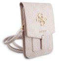 Guess 4G Big Metal Logo Phone Bag - Torba z przegrodą na smartfona (różowy)