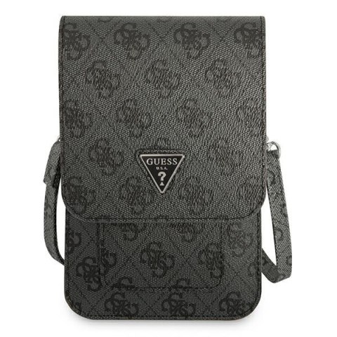 Guess Wallet 4G Triangle Logo Phone Bag - Torba na smartfona i akcesoria (Black) Guess Wallet 4G Triangle Logo Phone Bag - Torba na smartfona i akcesoria (Black)