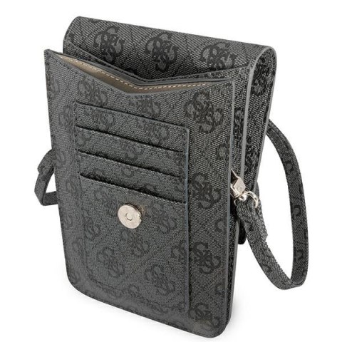 Guess Wallet 4G Triangle Logo Phone Bag - Torba na smartfona i akcesoria (Black) Guess Wallet 4G Triangle Logo Phone Bag - Torba na smartfona i akcesoria (Black)