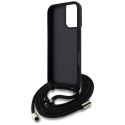 Guess 4G Big Logo Cord Strap Crossbody - Etui do iPhone 16 Plus (brązowy)