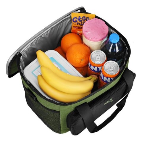 Torba termiczna NILS CAMP NC2904 Zielona 20L - Idealna na Piknik i Kamping Torba termiczna NILS CAMP NC2904 Zielona 20L - Idealna na Piknik i Kamping