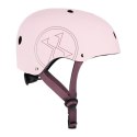 Lekki Bezpieczny Kask Ciemno-Różowy Dla Dziecka Rozmiar S 52-56 cm Out-mold