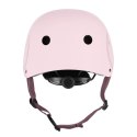 Lekki Bezpieczny Kask Ciemno-Różowy Dla Dziecka Rozmiar S 52-56 cm Out-mold