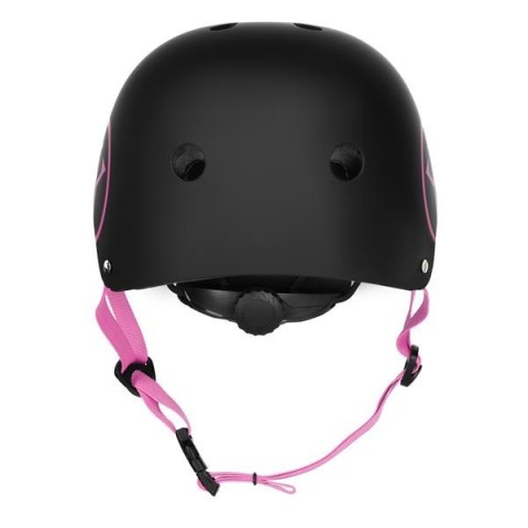 Bezpieczny Kask Czarno Różowy Dla Dziecka Rozmiar XS 48-52 CM ABS - EPS Bezpieczny Kask Czarno Różowy Dla Dziecka Rozmiar XS 48-52 CM ABS - EPS