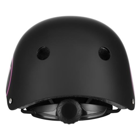 Bezpieczny Kask Czarno Różowy Dla Dziecka Rozmiar XS 48-52 CM ABS - EPS Bezpieczny Kask Czarno Różowy Dla Dziecka Rozmiar XS 48-52 CM ABS - EPS