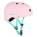 Bezpieczny Kask Różowy Dla Dziecka Rozmiar M 55-58 CM ABS - EPS