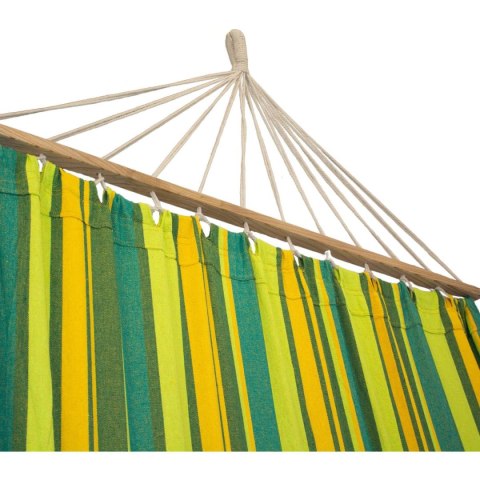 HAMAK OGRODOWY 2 OSOBOWY 200X150CM Z DRĄŻKIEM 1052724 HAMAK OGRODOWY 2 OSOBOWY 200X150CM Z DRĄŻKIEM 1052724